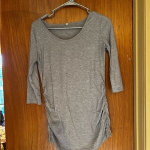 3/4 sleeve maternity top
